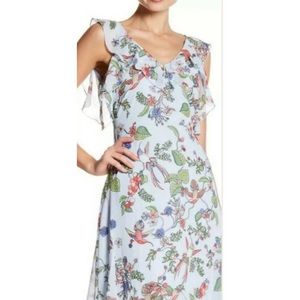 NANETTE LEPORE Hummingbird Dress SIZE 12 NWT